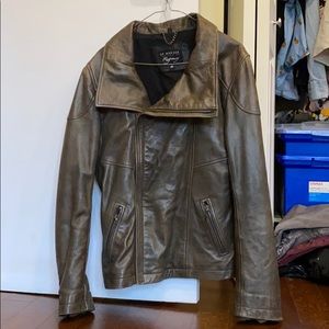 Real leather jacket